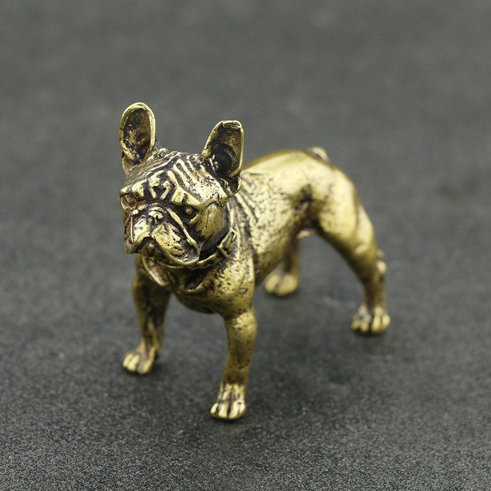Starožitné hmyzí figurky Miniatury Čajové zvířátko Ornament Čistá měď Polní kriket Socha Stolní dekorace Kolekce Řemesla Dekor