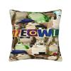 Cat Owl Funny Meowl Cat Meme Pillowcases Morden Pillow Case For Sofa Bedroom Home Decor Custom Pillow Cover