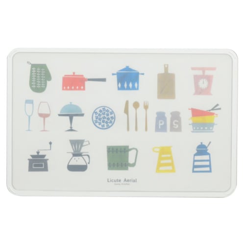 PEARL METAL Licute Aerial Cutting Board, Home Kitchen, Made In Japan, C-2907