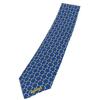 Used Tie Toyota Limited Edition Silk Blue White Suit