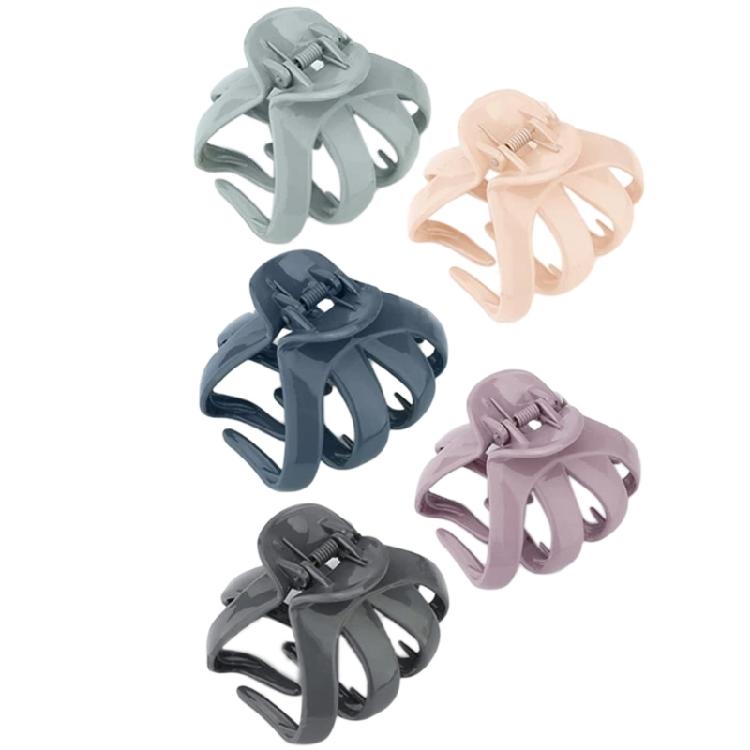 Creative Matte Claw Hair Clip Practical Plastic Hairpieces Easy Hairstyling Long Hair Decoration Suitable For Women