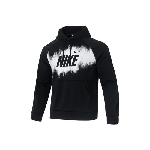 Nike Comfortable and Breathable Casual Pullover Hoodie for Men чёрный