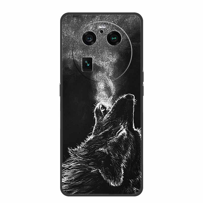 For Oppo Find X6 Pro Case Astronaut Soft Silicone Shockproof Phone Back Cover Cases for Oppo Find X6 Pro 5G Spaceman Lion Shell