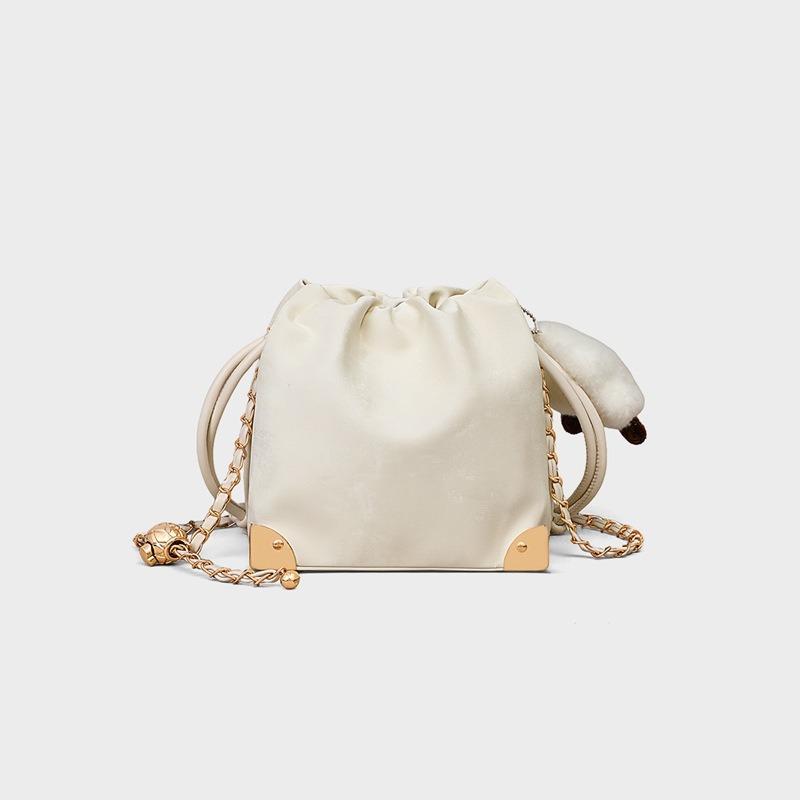 Bucket Bag Women's New Autumn and Winter Messenger Bag Cute Niche Shoulder Chain Women's Bag Luggage