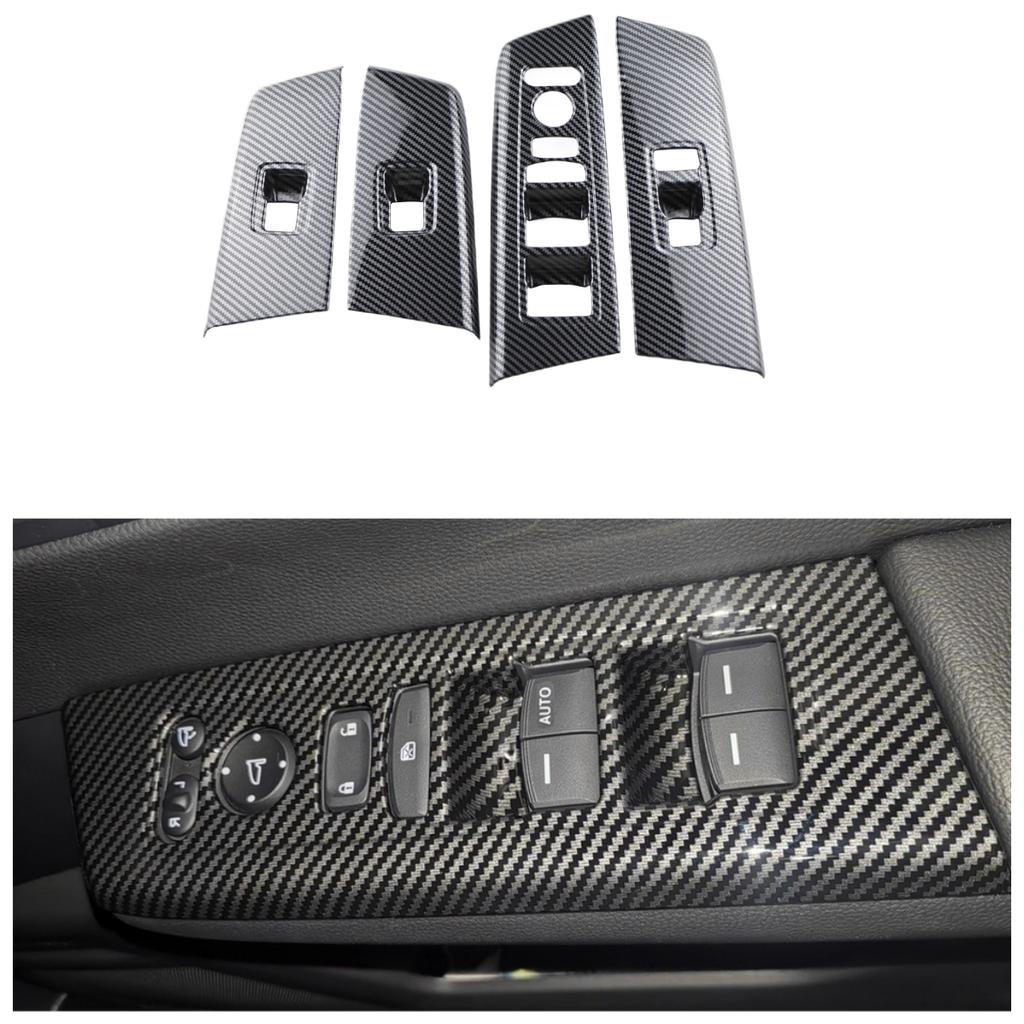 Window Lift Switch Panel Frame Trim Cover Decoration for Honda CRV CR-V 2023-2025 RHD Car Interior Stying Accessories