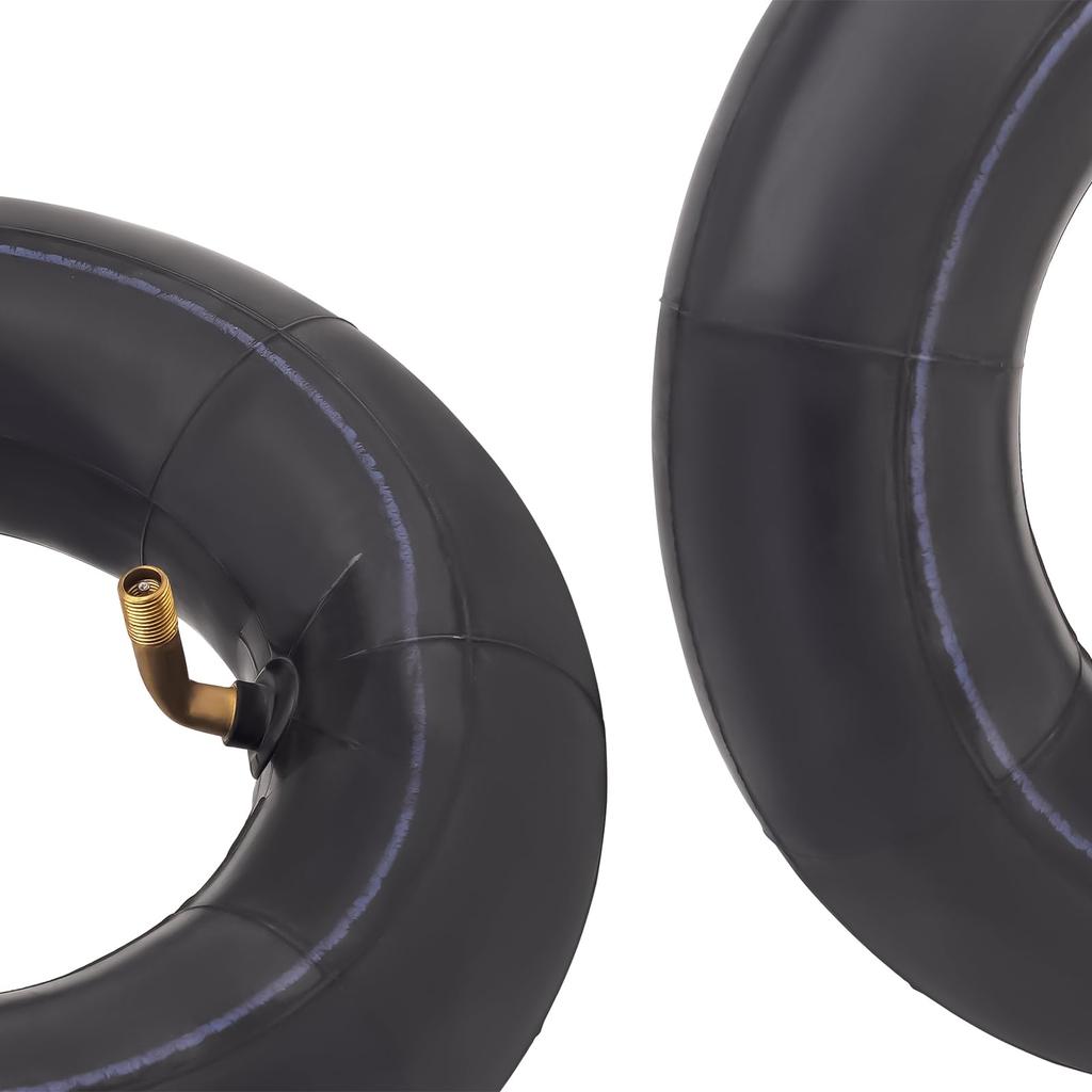 Road Passion 2 Tire Tubes 4" 2.80/2.50-4 L Valve Butyl Rubber for Hand Trucks,