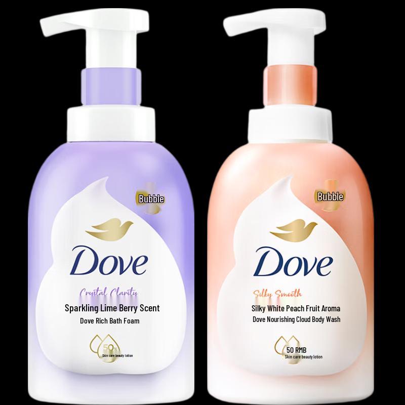 Dove Floral Amino Acid Bubble Shower Gel
