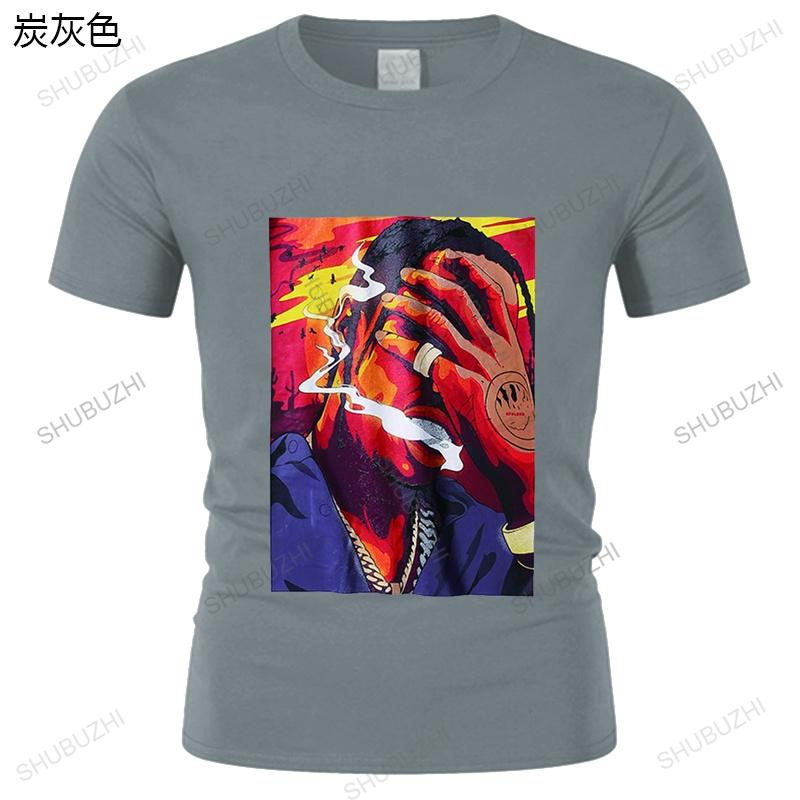 Men Hip Hop Streetwear tshirt Funny Graphic Printed tshirt Harajuku Cotton Tshirt Summer crew neck Tops Tees Black