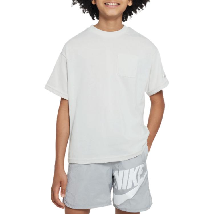 Nike Kids T Shirts Crew Neck Moderate FB1325-072