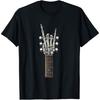 Tees for Men Rock and Roll Guitar Print T Shirt Casual Short Sleeve Tshirt for Summer Spring Fall Tops Clothing
