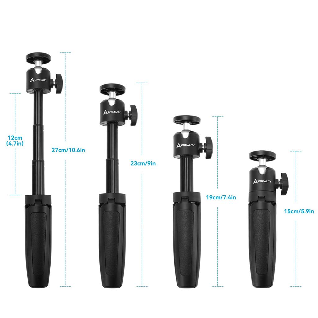 Creality 3D-Scanner-Stativhalterung für 3D-Scanner mit Standardgewinde CR-Scan Otter/Raptor 1/4"
