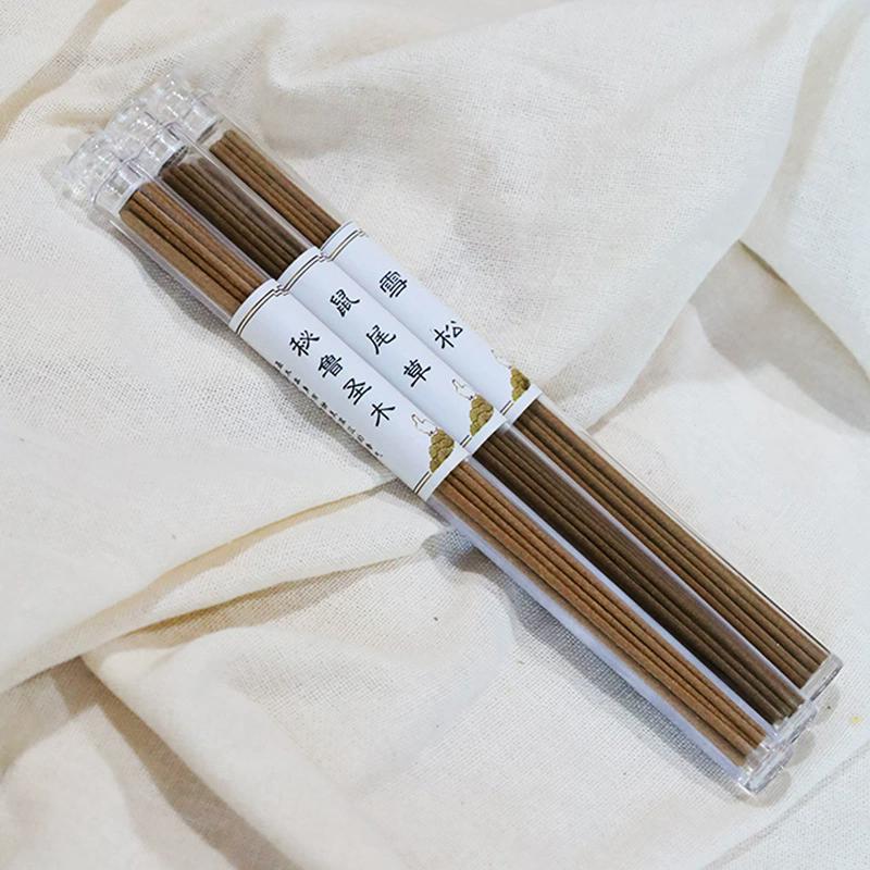 21cm Natural Palo Santo Incense Sticks - Peruvian Sacred Wood White Sage Cedar Home Fragrance for Indoor Yoga Aromatherapy