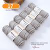 Alpaca Wool Medium Thick Yarn Ball for Hand-Knitted Cardigans, DIY Scarves, and Sweaters