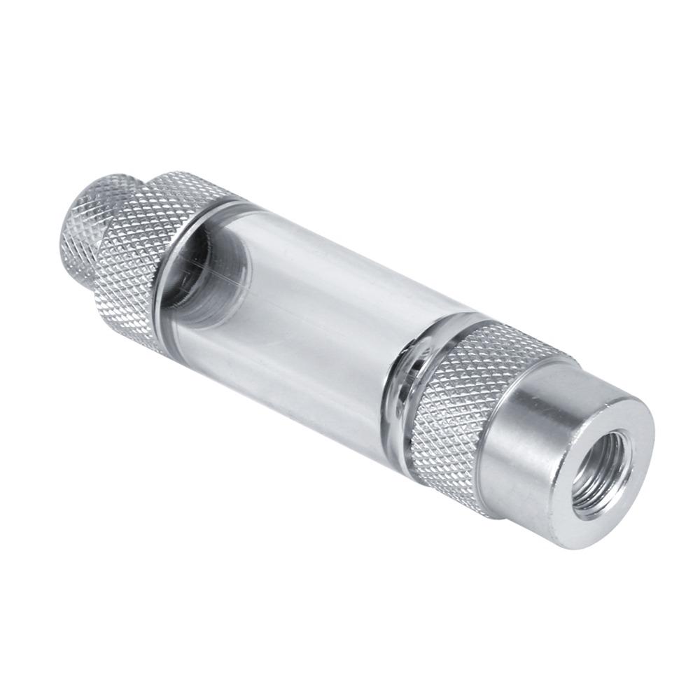 Double Head Non Return Bubble Counter Built-in Check Valve CO2 Bubble Meter Fish Tank