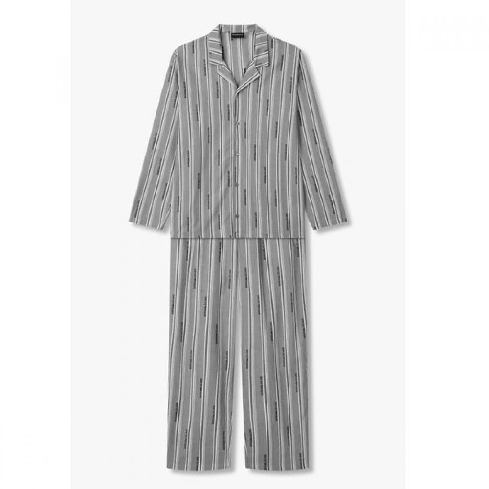 Emporio Armani Мужской комплект пижамы с вышитым логотипом  0815339005 S