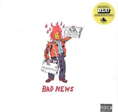 LP Schallplatte BLU & REAL BAD MAN - Bad News RRC022 RRC Music Co. 2023 Europa Rap & Hip-Hop/R&B