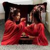 Ding Yuxi Yang Chnagyue Poster Double-sided Print Pillowcase TV Love You Seven Times Drama Stills Home Car Decor Cushion Cover