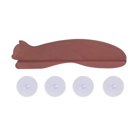 Yousheng 2 Stück Cartoon Katze Spülbecken Spritzschutz mit Saugnäpfen Gemüsewaschen Wasserspritzer Schutz Küchenarbeitsplatte Kätzchen Spritzschutzbrett