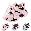 Kids Leather Sneakers Chunky Sole Athletic Shoes Breathable Mesh Upper Durable Outsole Lightweight Design for Everyday Wear