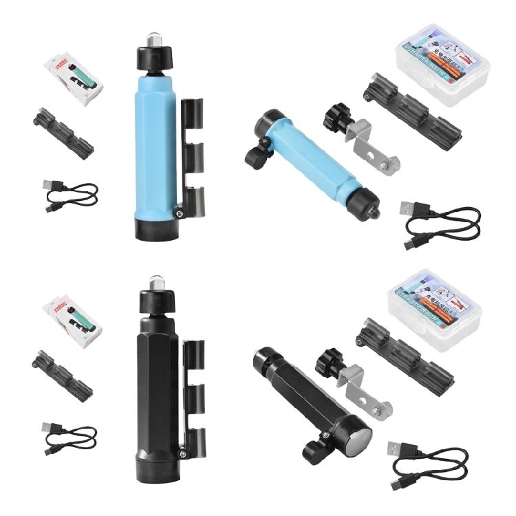 Fishing Rod Light 2 Gear Brightness Adjustable Bridge Raft Light Rechargeable Raft Fishing Light Rod Tip Fishing Light