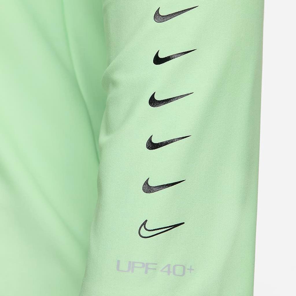 Nike Crew Neck Raglan Letter Long Sleeve Jacket Men Jacket Steam-Green Black FZ6161-376