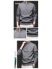Manzibo Men's Half-Zip Jacquard Knit Stand Collar Sweater - Breathable Casual Autumn/Winter Pullover