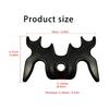 Light Weight Billiard Cue Rest Bridge Slip-On Portable Mooseheads Bridge Head Plastic Billiards Cue Rack Easy To Use