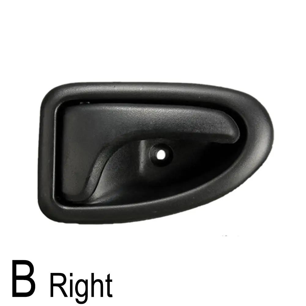 1PCS Car Black Interior Door Handle Left/Right Plastic Car Interior Door Plating Handles Knobs for Renault Clio N6G1