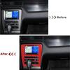 GPS Navigation Radio AC Control Panel Frame Cover Trim For Ford Mustang 2009-13