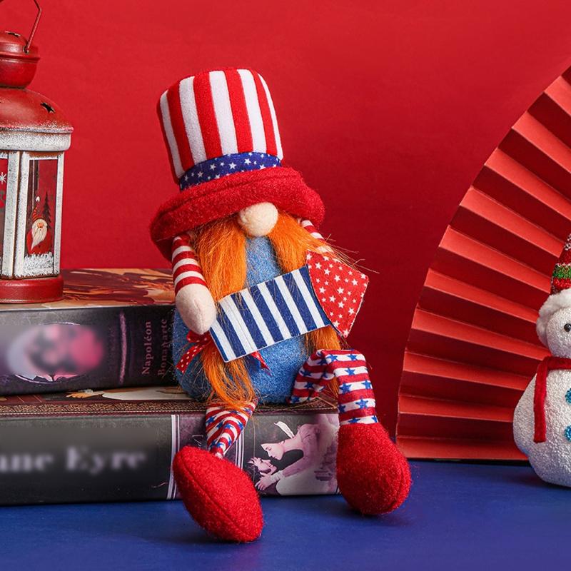 4th Of July for Doll Hats Patriotic Dolls American Flag for Doll Party Memorial Day Veteran Day Independence Day
