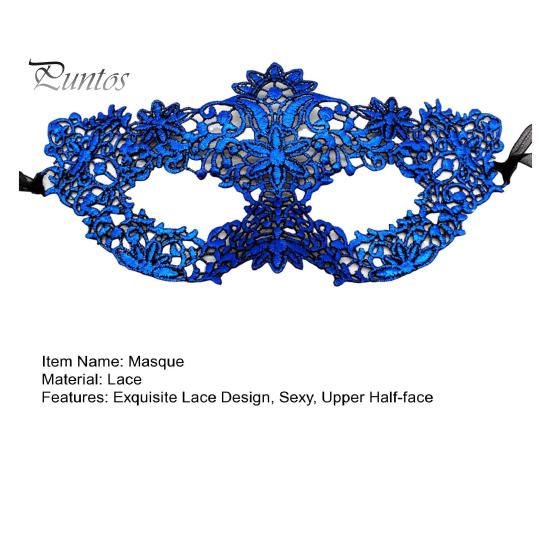 Women Lace Masque Sexy Venetian Masque Ladies Girls Upper Half-face Masque for Masquerades Costume Parties Prom Carnival