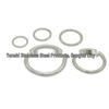 Solid Round Ring: 304 & 201 Stainless Steel Decorative O-ring, 25mm