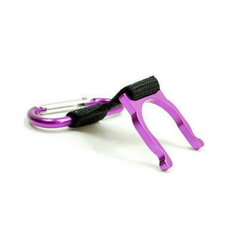 1PC Camping Carabiner Water Bottle Clip Hanging Buckle Hook Holder for Camping Hiking Survival Travel Outdoor Tools Random Color