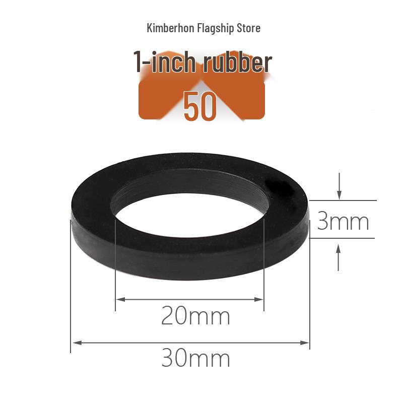 Silicone Rubber Gasket Shower Head Seal Ring, Water Heater Pipe Flat Washer, 4-6 Minute Installation.