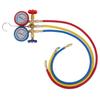 AC Diagnostic Manifold Gauge R22 R12 R404 R134 Double Head Anti Shock Vacuum Pressure AC Gauge Set