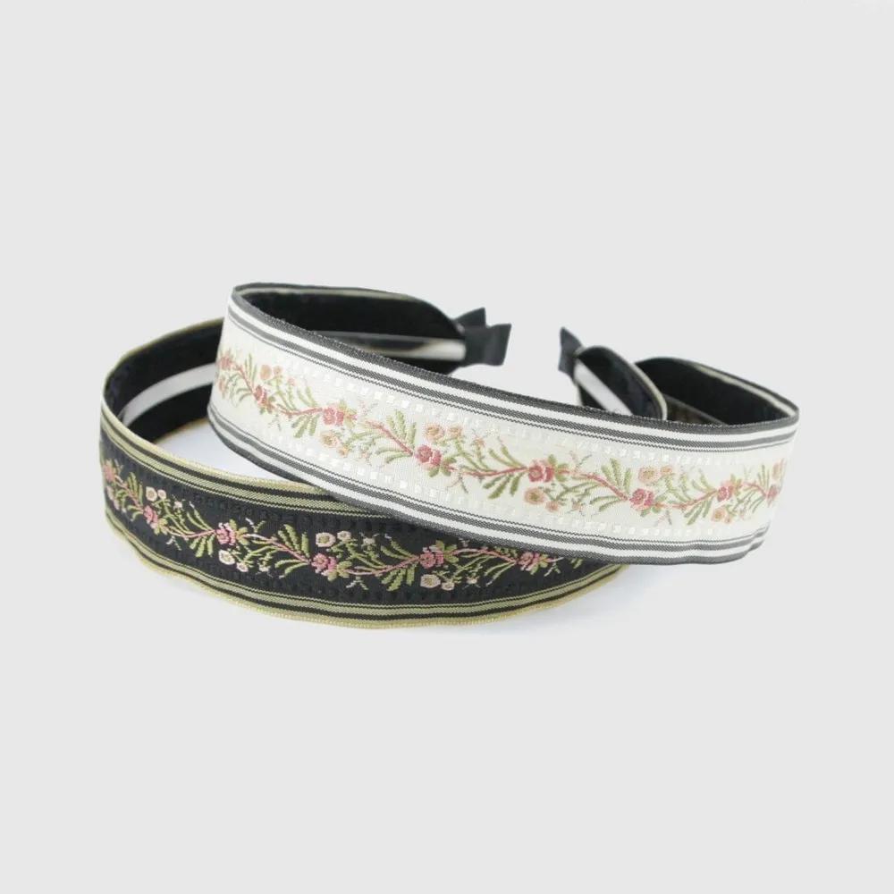 Lara Ethnic Premium Hairband PLALAH066 3305929 ivory