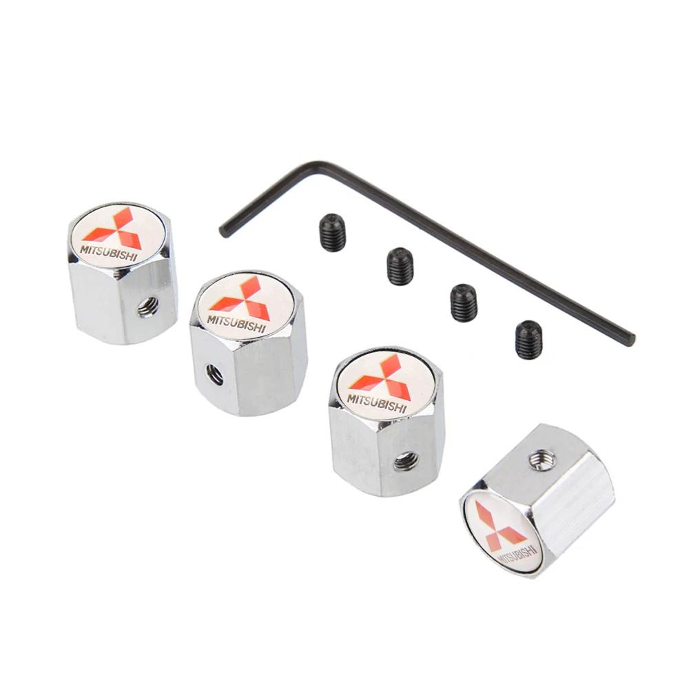 

Car Tire Valve Caps Dust Cover Wheel Air Caps Styling Parts for Mitsubishi Ralliart Lancer Eclipse ASX Pajero Mirage Galant