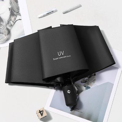 8-Rib Automatic Folding Umbrella - Compact, Lightweight, Durable, UV Protection - Rain and Sun Umbrella, Automatic Sunshade 01