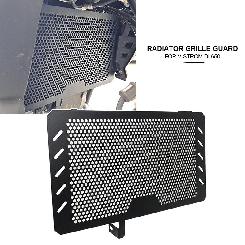 For Suzuki V-STROM DL650 VSTROM DL 650 VSTROM650 2013-2023 Motorcycle Radiator Grille Guard Protector Grill Cover Protection