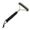Barbecue Brush, Steel Wire Grill Wire Brush with Long Handle for Grill Cleaning