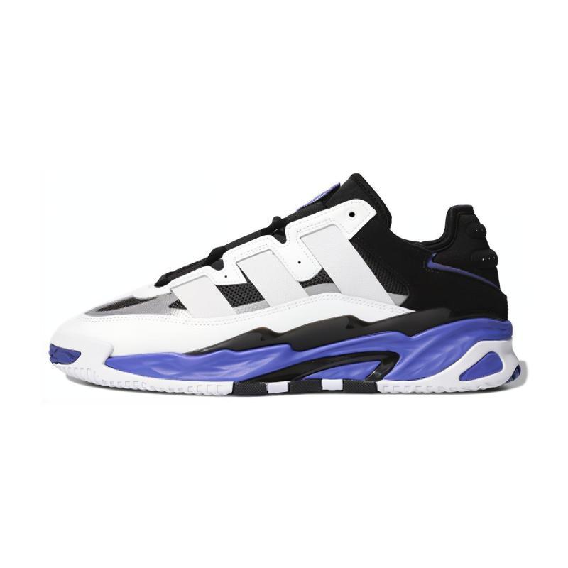 

Adidas Оригинальные кроссовки Originals Niteball Белый Черный Фиолетовый FX0361 36⅔