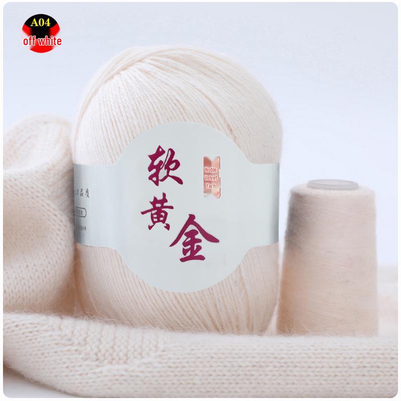 Buy One or Two Skeins, Get One or Two Free: Cashmere Hand-knitting Yarn, Three-ply Medium-thick Wool Yarn for Scarves.