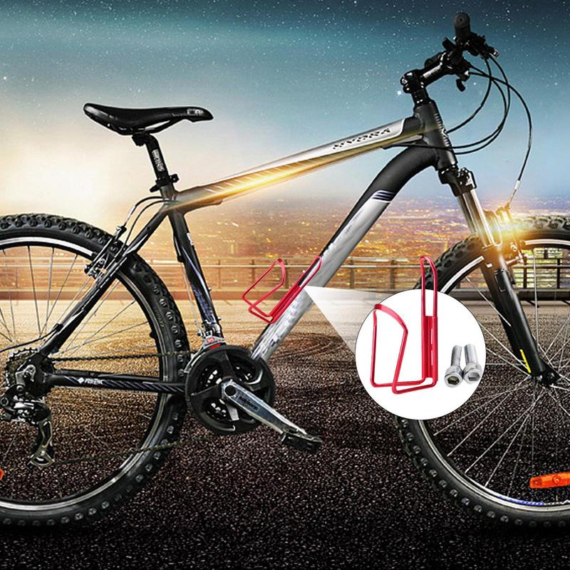 Bike Bottle Holder Cycling Bottle Cages MTB Road Bicycle Water Bottle Holder Bottle Mount with Screws Lightweight Bike Bottle