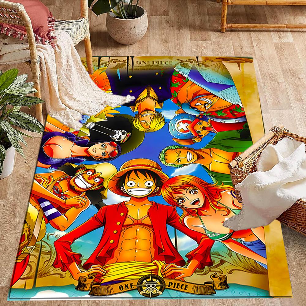 One Piece Adventure Floor Mat Perfect for Dining Room Decorate room Hallway Bedrooms Antislip Carpet Office home decor