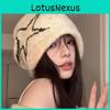 Starry Sky Beanie Hat With Rolled Edges For Winter Warmth And Fashion