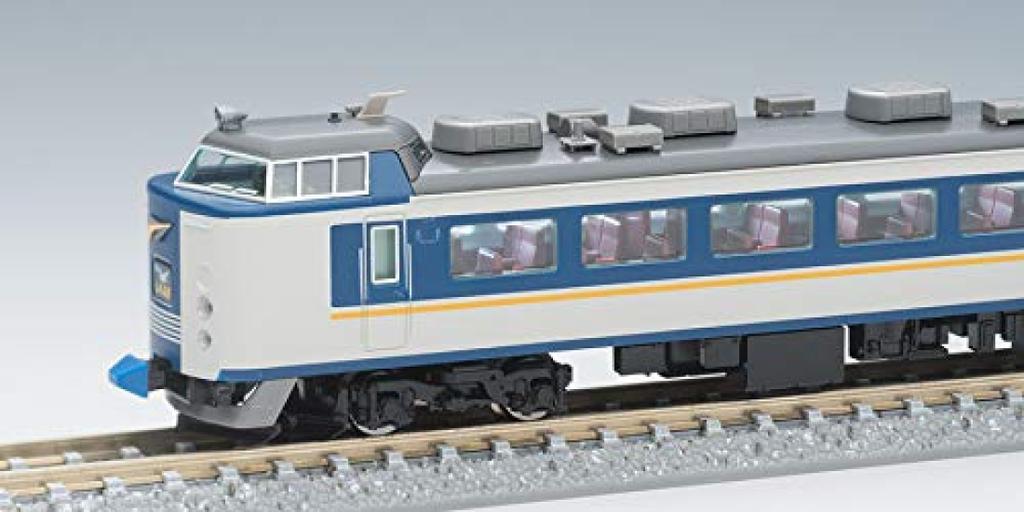 TOMIX N Gauge 485 Series Shirasagi Express New Paint Set 7 Model Train Train, B, Cars, 98651,