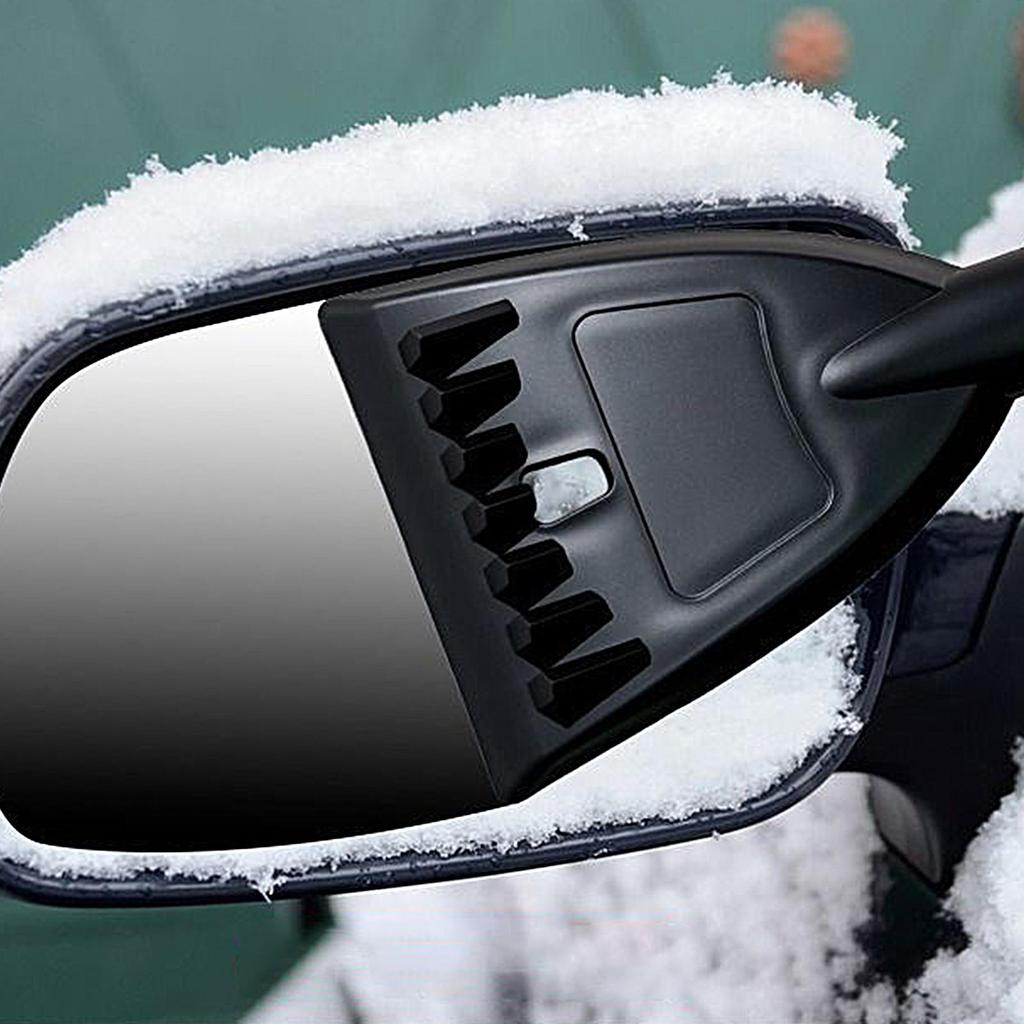 Grattoirs à glace pour pare-brise de voiture Portables Ergonomiques Fournitures automobiles Avec poignée en silicone Grattoir à glace pour pare-brise pour camion SUV