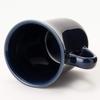 TAMAKI Cozy Mug, Navy, Large, 12.3cm Diameter X 9.3cm Depth X 10.8cm Height, 420ml, Microwave and Dishwasher Safe, Made In Japan, T-893395