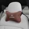 Wildleder Auto Kopfstütze Atmungsaktives Auto Nackenkissen Für Citroen C5X e-C4 X e-C3 C4 C3 C5 Berlingo C-Elysee C-Crosser C1 C6 C2