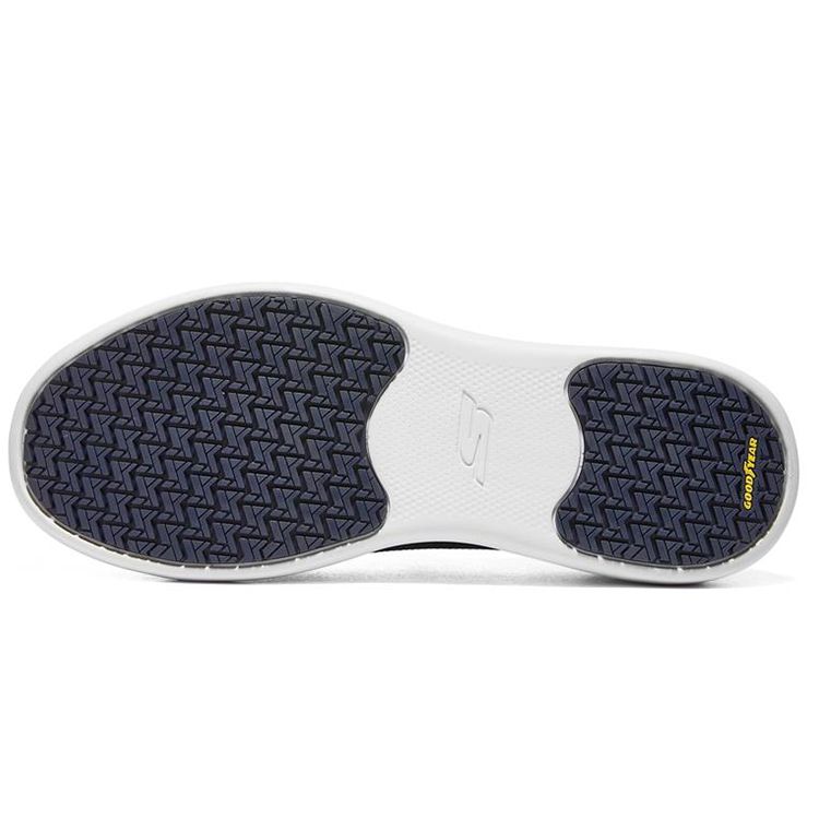 Skechers Go Walk Stability Mesh Comfortable Daily Shock Absorbing Durable Breathable Rebound Low Top Casual Shoes Men Sneakers Navy-Blue 216141-NVY